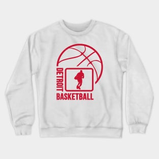 Detroit Basketball 02 Crewneck Sweatshirt